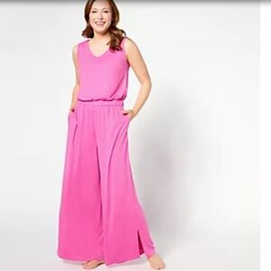 BUMBLEBELLA BY JILL MARTIN DREAMY JERSEY JUMPSUIT SIZE XL
